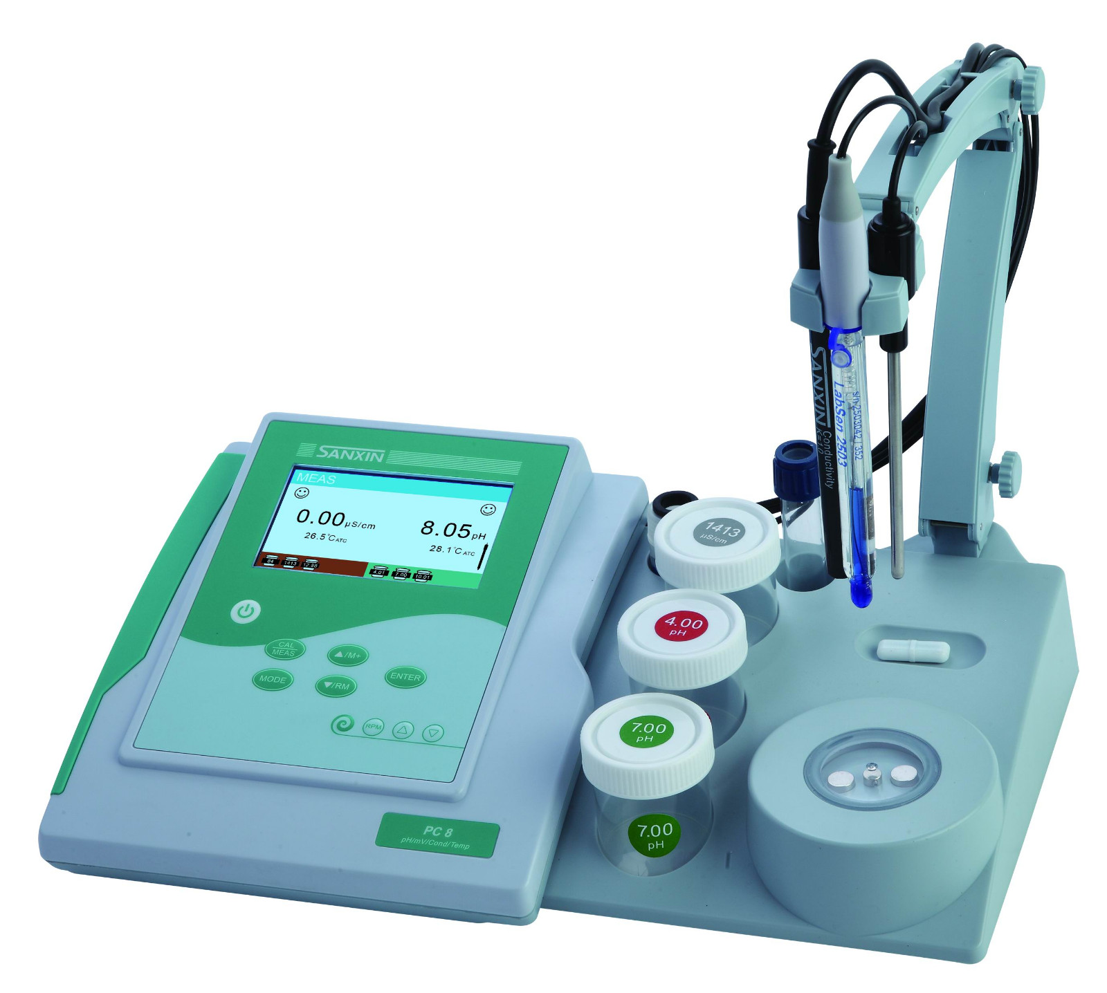 上海三信臺(tái)式PH/電導(dǎo)率儀PC100（停產(chǎn)）