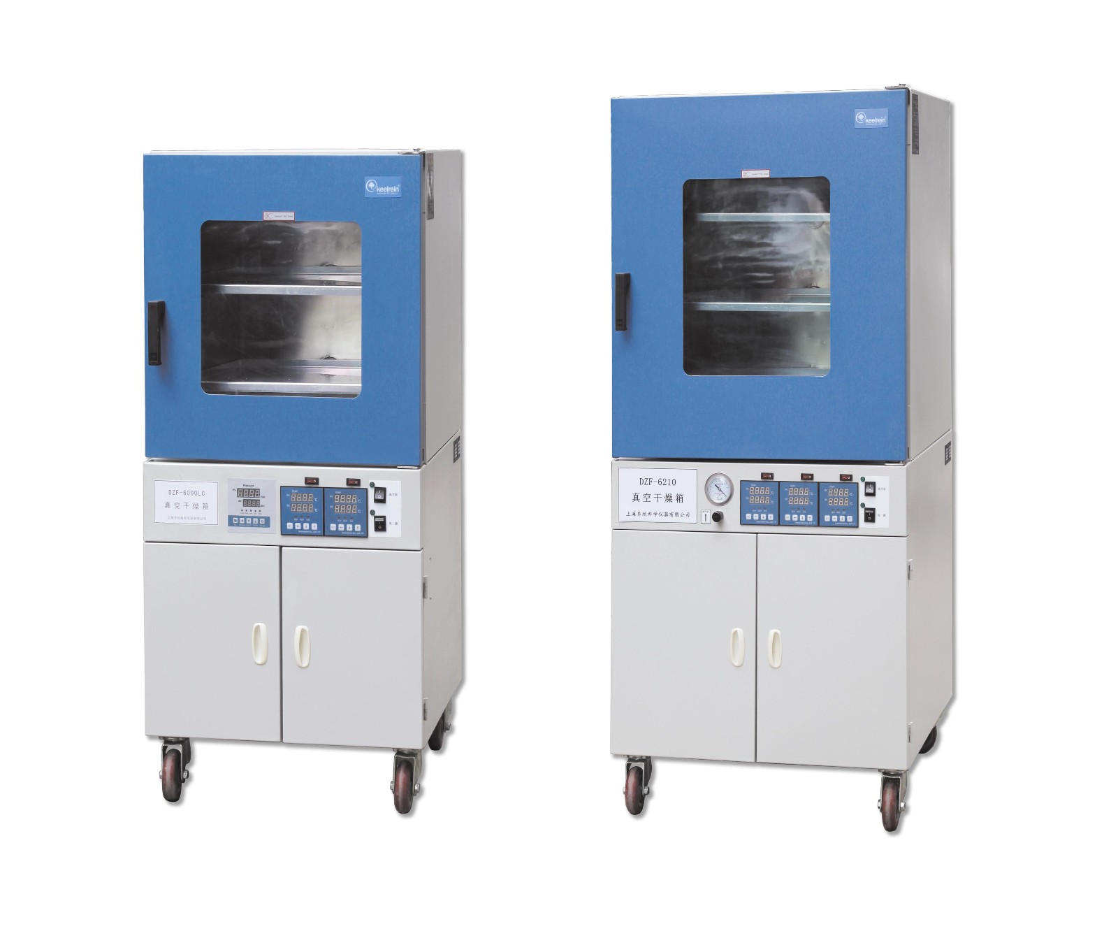 上海齊欣立式真空干燥箱DZF-6090(二層隔板)