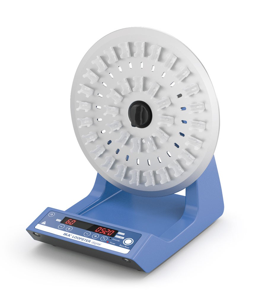 德國IKA轉(zhuǎn)盤式混勻器數(shù)顯型Loopster digital