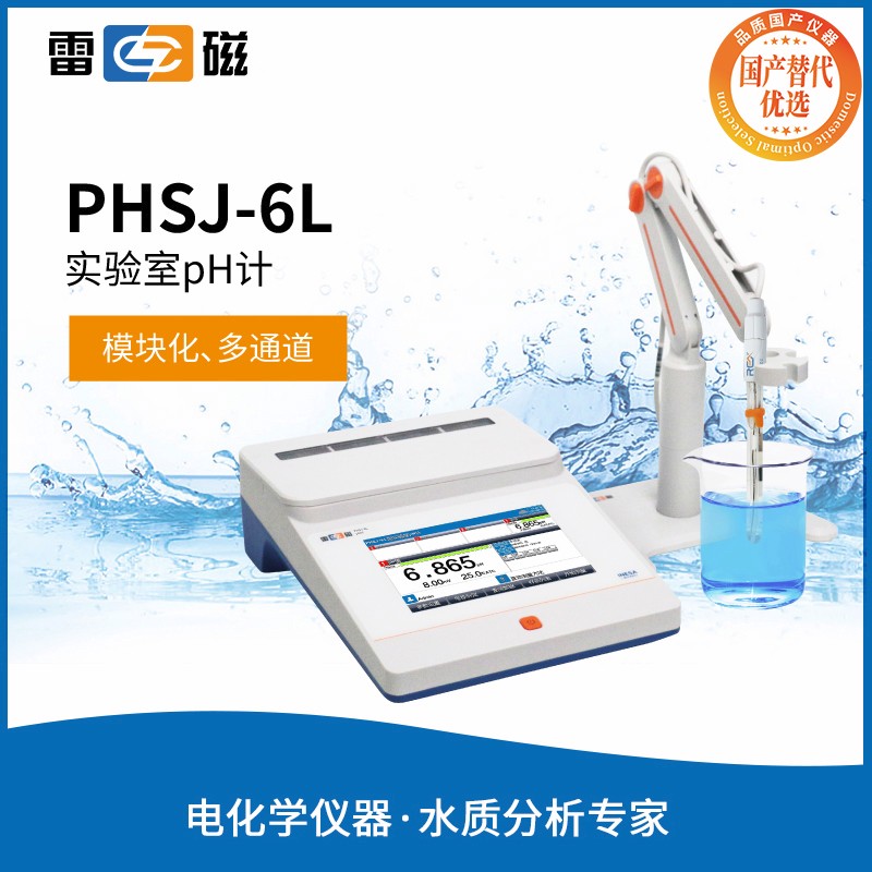 上海雷磁pH計 PHSJ-6L